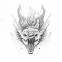 racecar and fish tattoo design idea