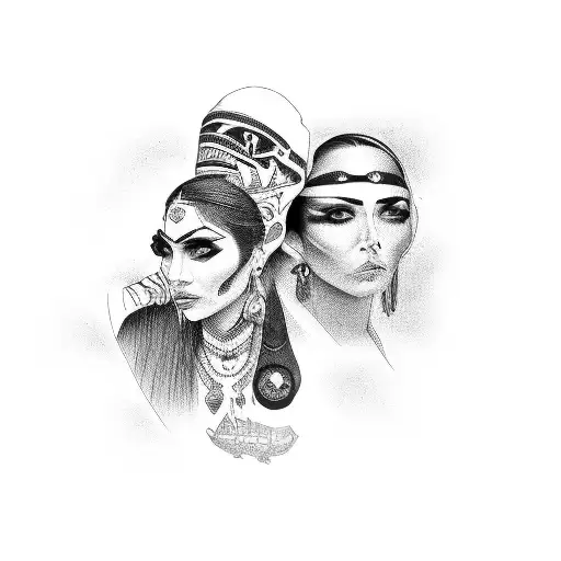 street chicano criminal mujer tattoo design idea