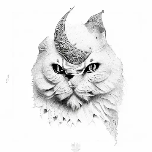 Georgian borjgali tattoo design idea