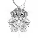 cursive tattoo with the letters t, a, and j tattoo design idea