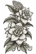 hyacinth tattoo design idea