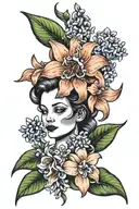 hyacinth tattoo design idea