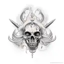 hades tattoo design idea