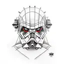 Darth Revan tattoo design idea