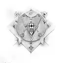 knights Templar  tattoo design idea