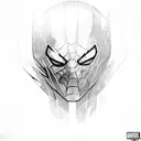 Bakugou Gauntlet with the Swords from Inouske and the Spiderman Miles Morales Logo tattoo design idea