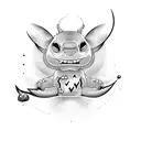 stitch tattoo design idea