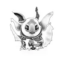 stitch tattoo design idea