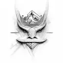 illuminati  tattoo design idea