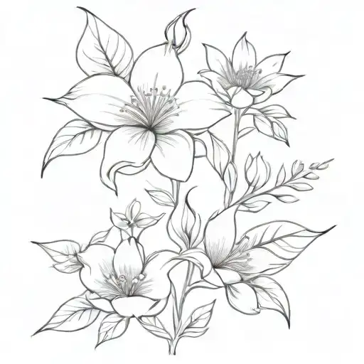 Fulya&Emre write luxury tattoo design idea