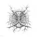 neuron tattoo design idea