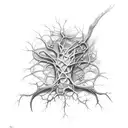 neuron tattoo design idea