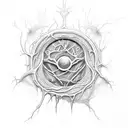 neuron tattoo design idea