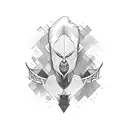 alone tattoo design idea