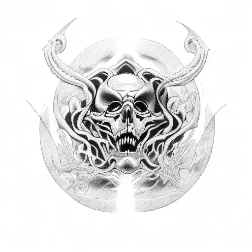 judgement Day tattoo design idea