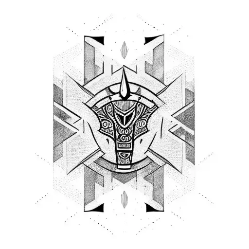 full sleeve tribal with a meaning of strength, self discipline and culture tattoo design idea