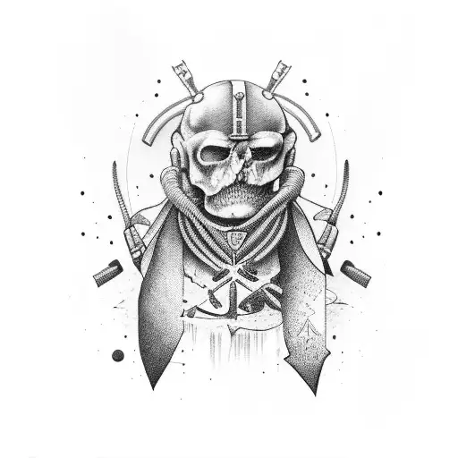 poem Invictus arm sleeve tattoo design idea