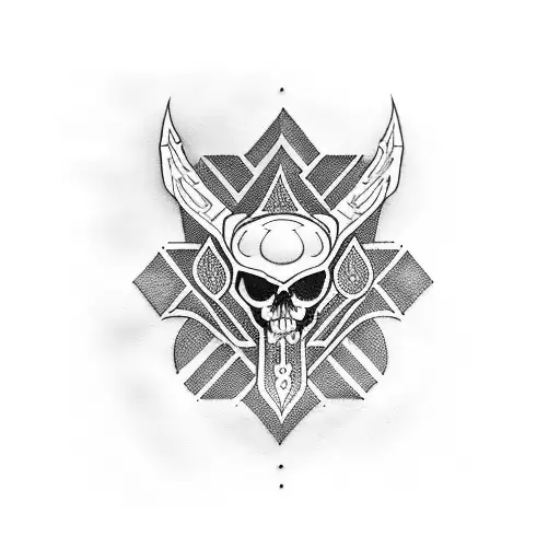 kayak tattoo design idea