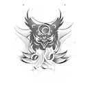 kayak tattoo design idea