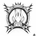 Sexy Devil tattoo design idea