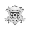 trust no one  tattoo design idea