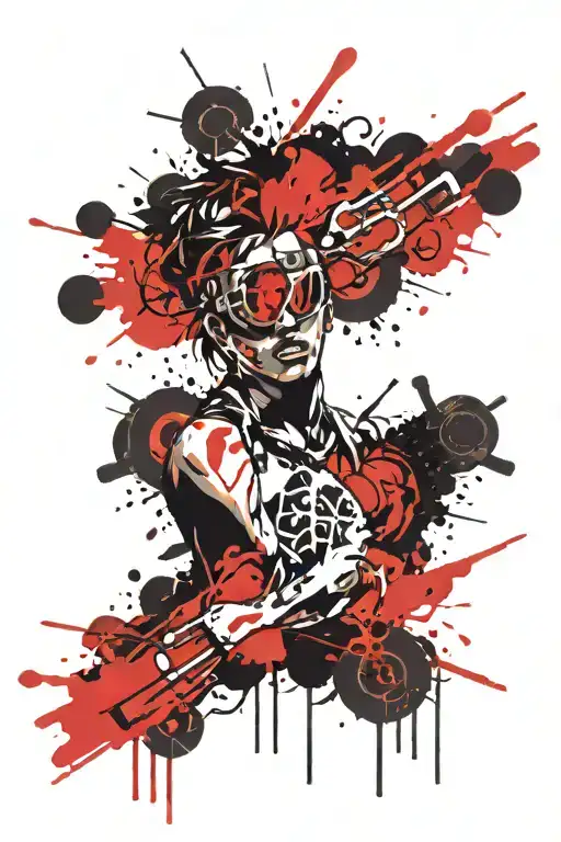 999 juice wrld tattoo design idea