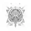 kidney tattoo design idea