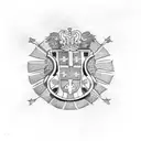 serbian flag tattoo design idea