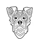 A tattoo in honor of my dog ranger. a beagle corgi mix tattoo design idea