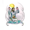 Jesus saved me  tattoo design idea