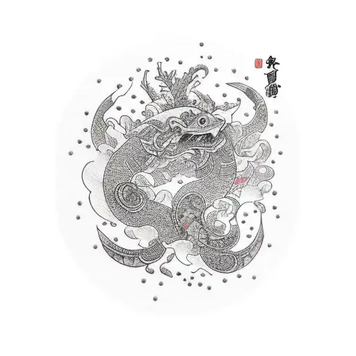 gravity tattoo design idea