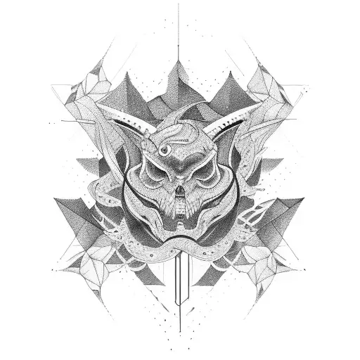 thick cyber sigal  tattoo design idea