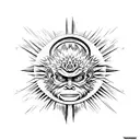 sun wukong tattoo design idea