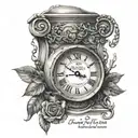 August 21 1969 in roman numerals tattoo design idea