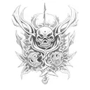 7 deadly sins tattoo design idea