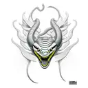 slytherin snake tattoo design idea