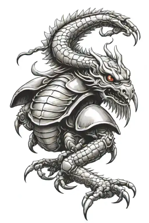 Kabuto tattoo design idea