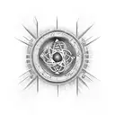 nuclear tattoo design idea