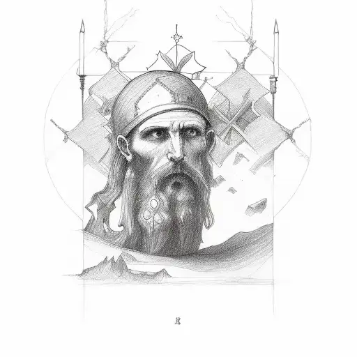  cross poems of the bible  tattoo design idea