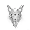 Mustard seed tattoo design idea