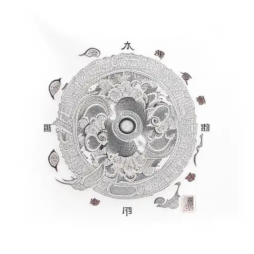 butthole tattoo design idea