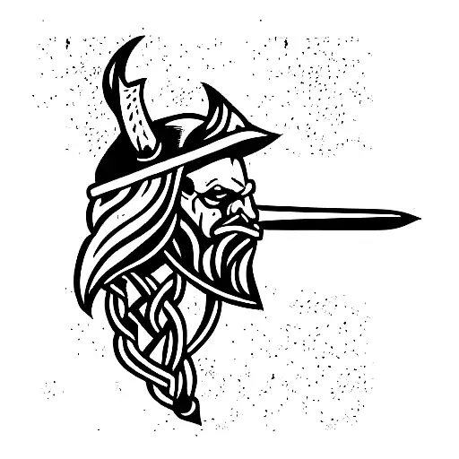 Vikings tattoo design idea