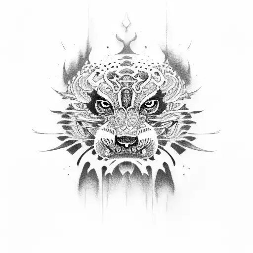 tai lung tattoo design idea