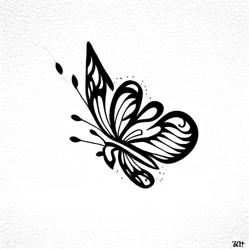 butterfly effect  tattoo design idea