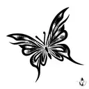 butterfly effect  tattoo design idea