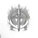 sikh with sword tattoo design idea