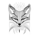 Combine the Saskatchewan landscape with foxtail barley in a minimalist style tattoo design idea