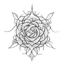 Hope is never mere even when it's meagre  tattoo design idea