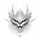 sholder Polish armor  tattoo design idea