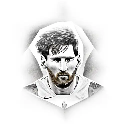 MESSI tattoo design idea